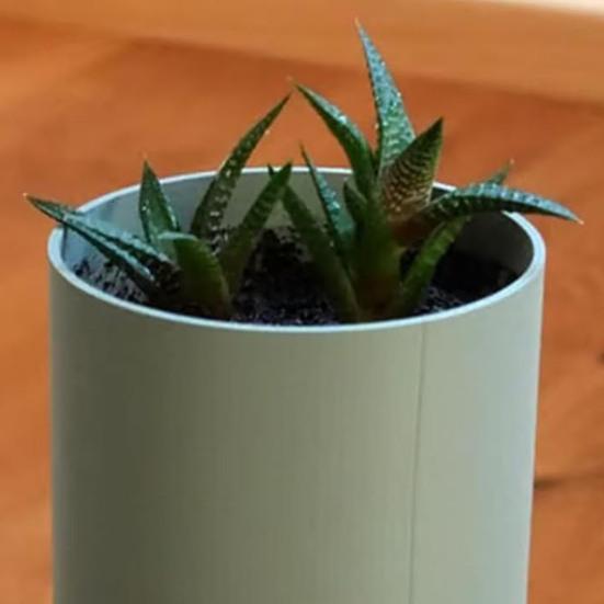 3D Printed Planter Drip Irrigator Water Flow System Layered Design Rotating Planter Apartment Gardening Planter Home Office Garden Decor