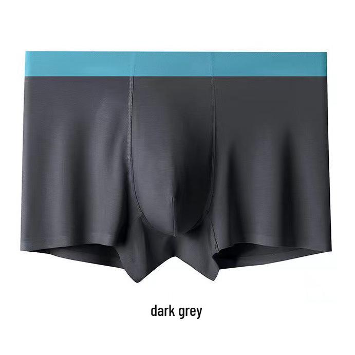 Pánské bezešvé antibakteriální modalové boxerky - střední pas, tenké a prodyšné