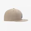 New Era Fitted Cap Atlanta Braves Outline Camel