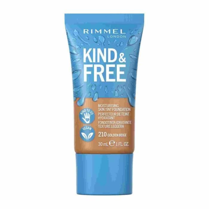 Rimmel London Base De Maquillage Crémeuse Kind - Free 201-classic Beige (30 Ml) - 3616302990153