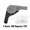 Steel Sofa Angle Adjuster Joint 3/5 Gears Adjustable Foldable Folding Sofa Hinge 54/90/180 Degree Chair Hinge Jig For Chair/Sofa