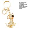 Keychain Pendant Rhinestones-Encrusted Cartoon Puppy Charm Key Chain Strong Lobster Clasp Key Holder Bags Car Decoration