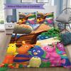 The Backyardigans Pattern Bedding,Quilt Set Quilt Cover Pillowcase Home Birthday Gift (1*duvet Cover+2*pillowcase,without core)SSJT0917344