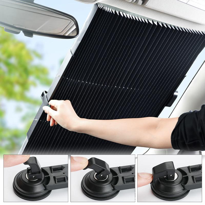 Mașină parbriz parasolar cortina mașina retractabila parasolar umbrelă auto față spate fereastră folie reflectorizantă UV accesorii auto