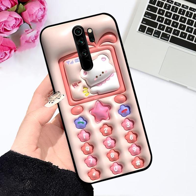 Pro Redmi Note 8 Pro Pouzdro Note 8T Populární Nárazuvzdorné Coque Fundas Chránič Pro Redmi Note8 Měkký Silikonový TPU Nárazník Telefonu Kryt