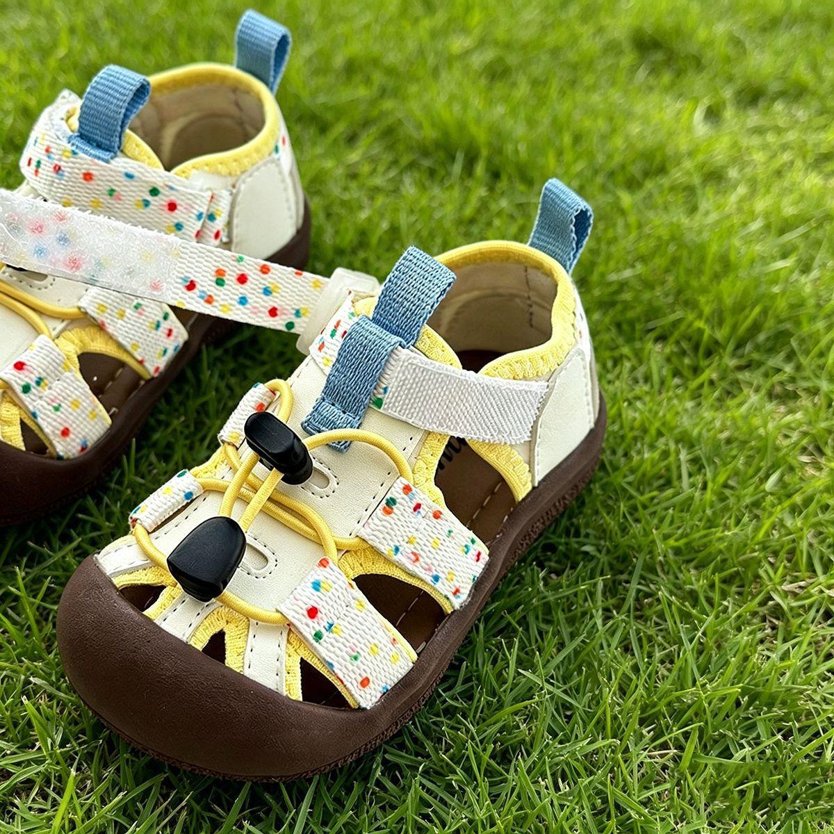 Baby Soft Sole Sandals: Closed-Toe Summer Shoes for Boys & Girls 16