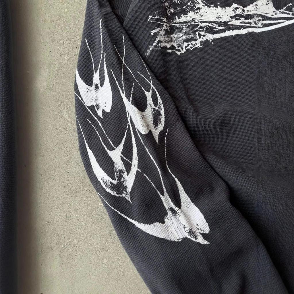 Ležérní zeštíhlující tričko ve stylu West Coast Hip Hop