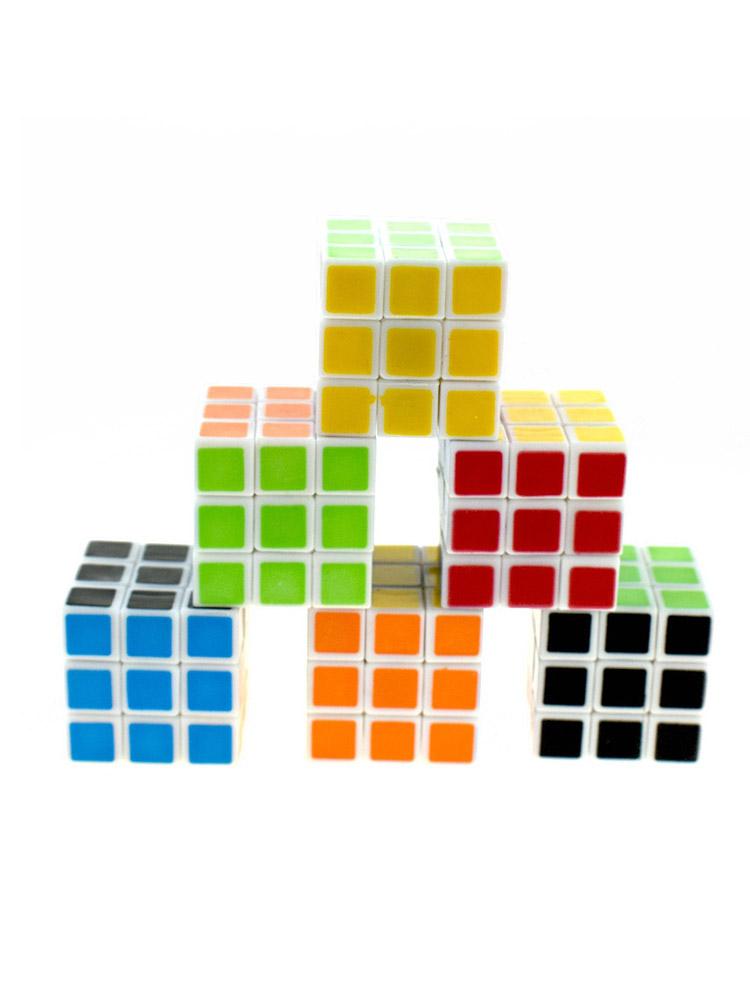 

6PCS 3CM Mini Cube Puzzles 3x3x3 Fun Party Favors Kids School Rewards Classroom Prizes Perfect for Birthdays Easter Christmas