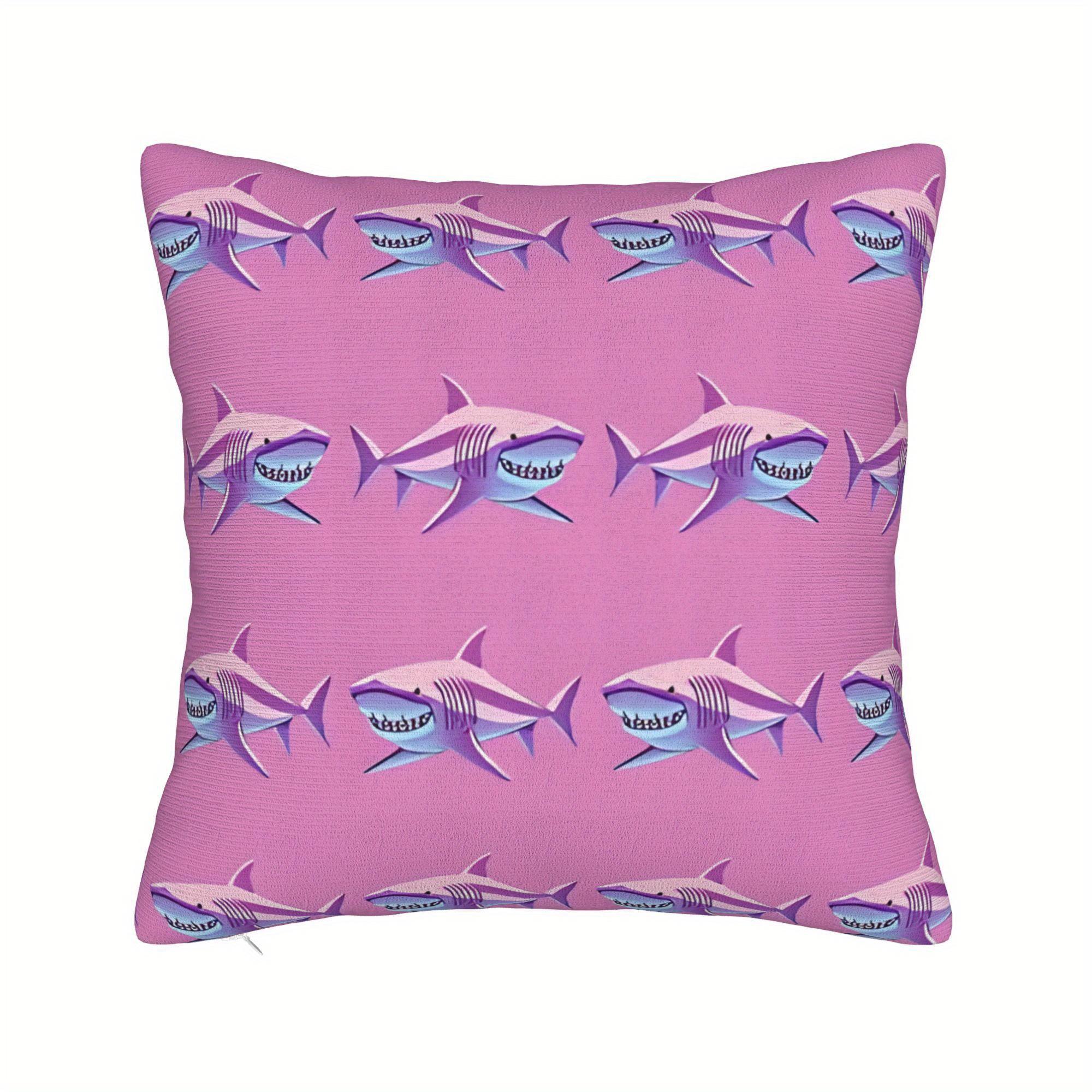 pc Shark Pattern Bedspread Contemporary Bed Cover with Shark Skin MachineWashable Bedspread Suitable for SingleDouble Beds 40x40cm