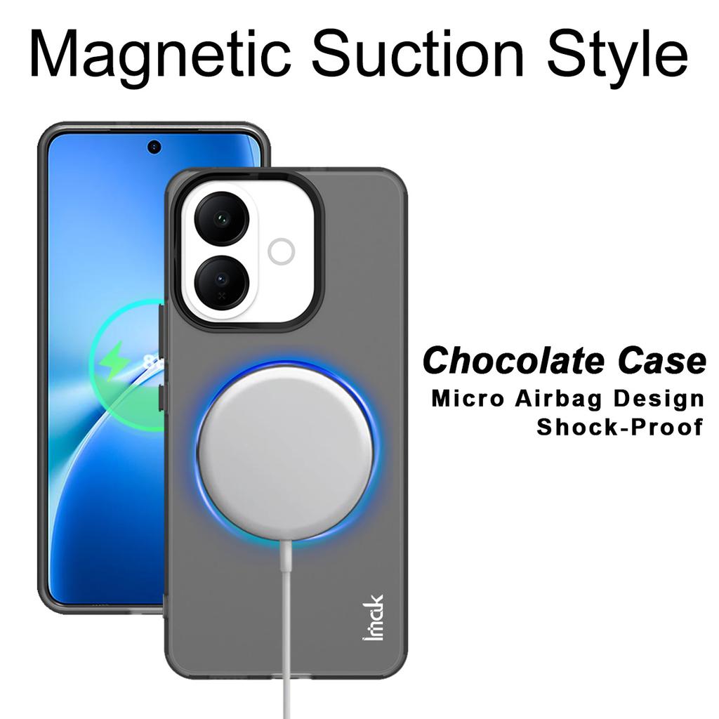 IMAK For Vivo V60 Lite 4G/V60 Lite 5G Magnetic Case PC + TPU Phone Back Cover