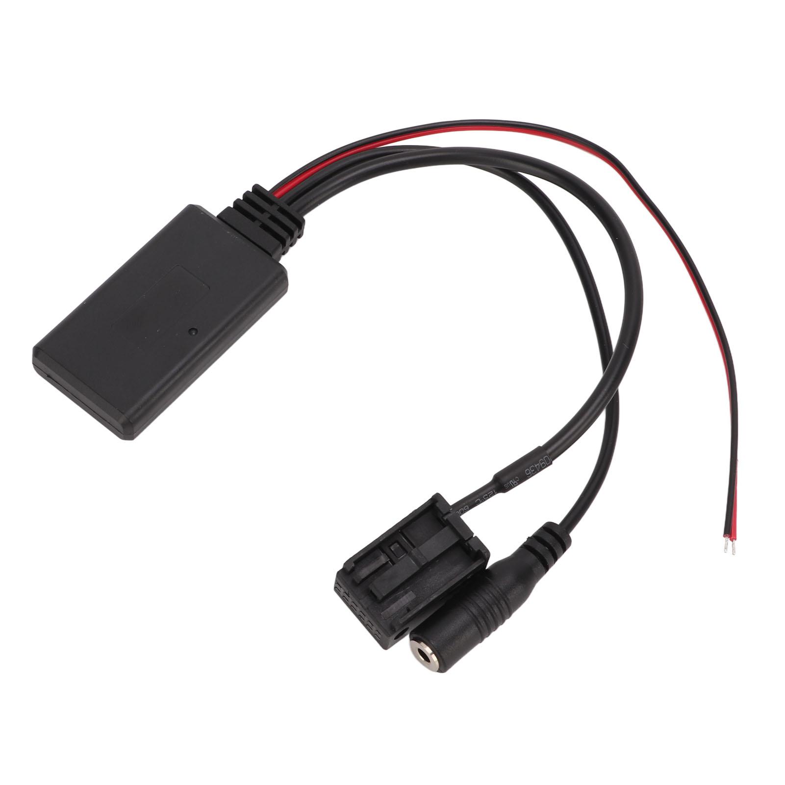 

Автомобильный Bluetooth 5.0 AUX Аудио Адаптер Кабель Комплект Микрофона Hands Free Замена для Стереосистемы Ford 6000CD