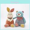 Cute Warm Sun Series Plush Toy Girl Bed Companion Doll Night Market Stall Doll Children's Gift 23cm Rabbit, Bear [75 Characters]