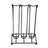 Coffee Capsule Storage Rack, Black   Plated Iron, 42 Capsules, Simple and Elegant Design, Large Capacity, Robust Use with Coffee Capsule Holder,