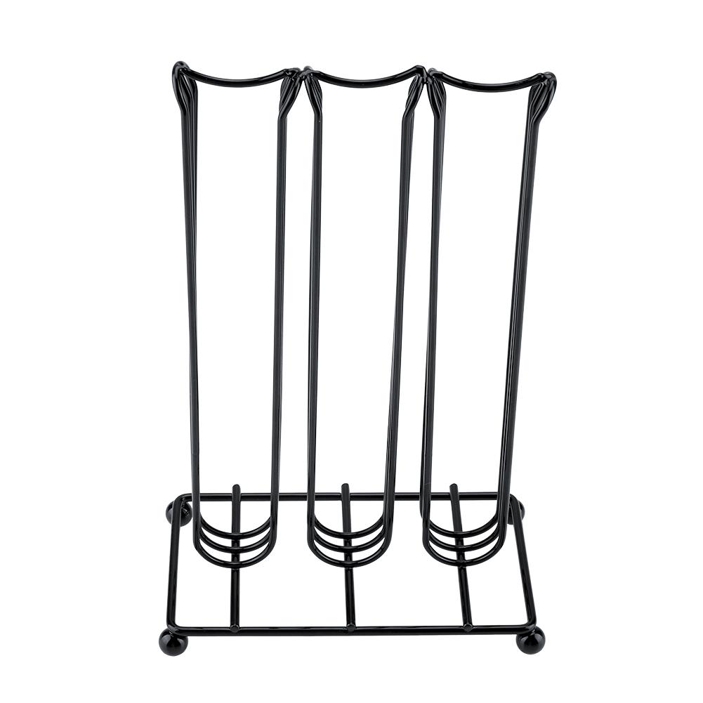 Coffee Capsule Storage Rack, Black   Plated Iron, 42 Capsules, Simple and Elegant Design, Large Capacity, Robust Use with Coffee Capsule Holder,