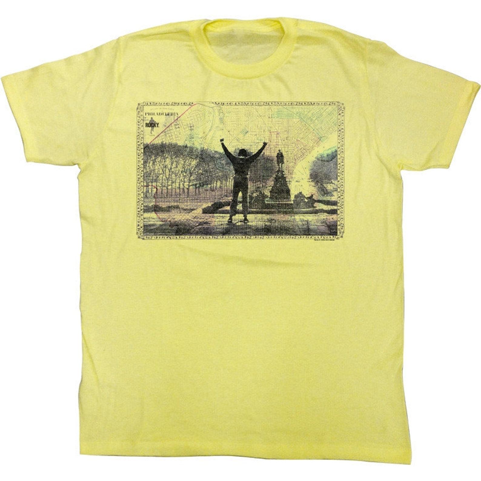 Rocky 1976 Philly Yellow Heather T-Shirt L