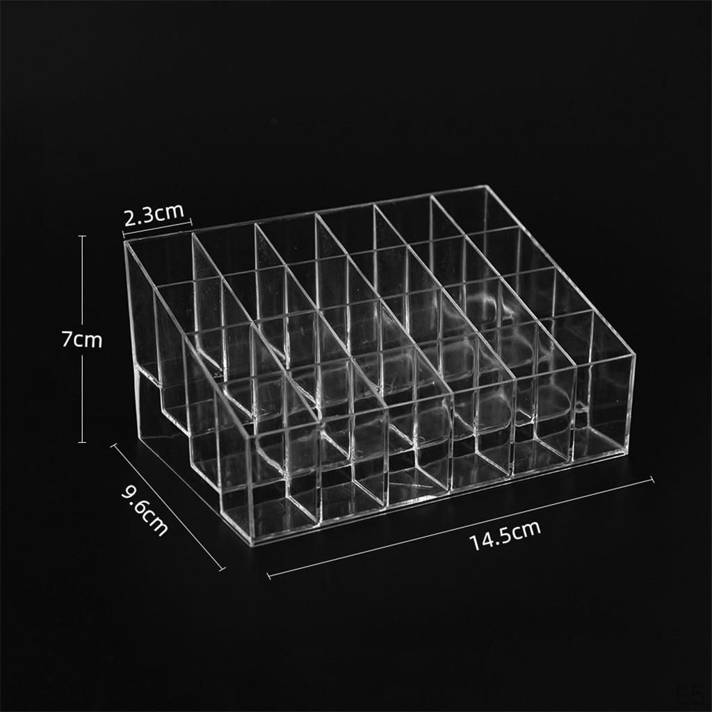 Clear Acrylic Holder Storage Cosmetic Organizer Display Showcase