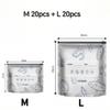 Zipper-style Thickened Aluminum Foil Sealed Cold Bag; Home Freezer Food Preservation Bag; Environmental Food Packaging Bag.