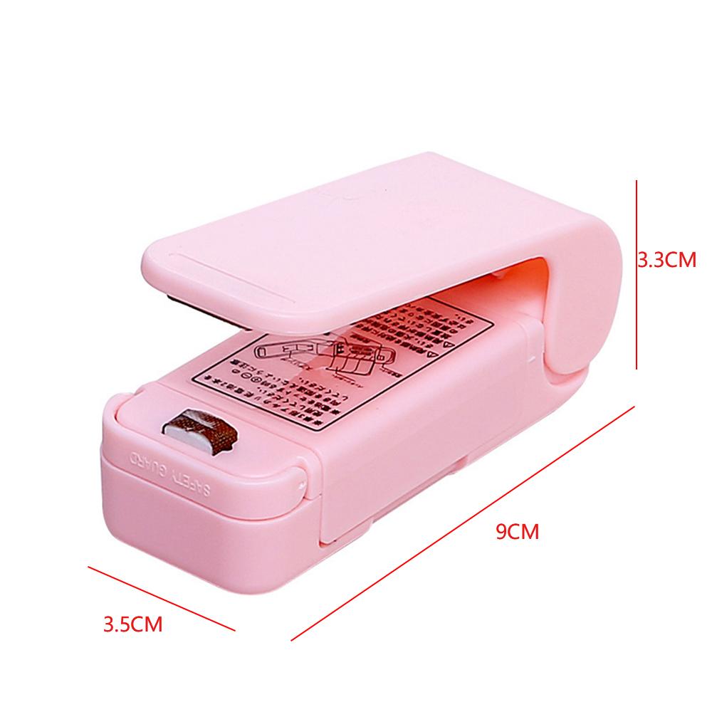 

Мини-укупорочная портативная машина для запечатывания пластиковых пакетов с керамической нагревательной головкой Инструменты для запечатывания зажимов для пищевых продуктов