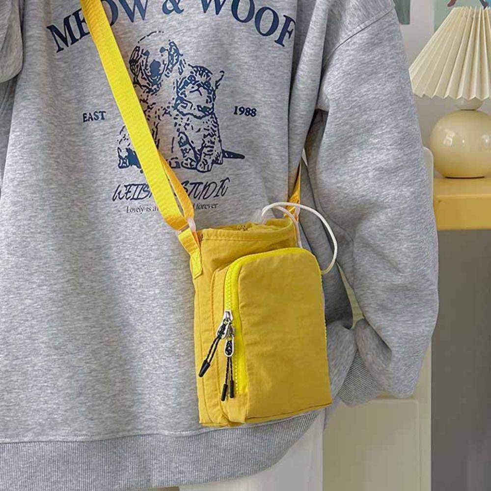 Shoulder Strap Water Bottle Carrier Bag Quick Drying Water Bottle Sling Bag Case  Women