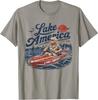 Lake America Gegründet 2026 Vintage Lake America Trump T-Shirt