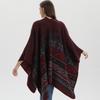 Autumn/Winter Ethnic Bohemian Knit Shawl Cloak