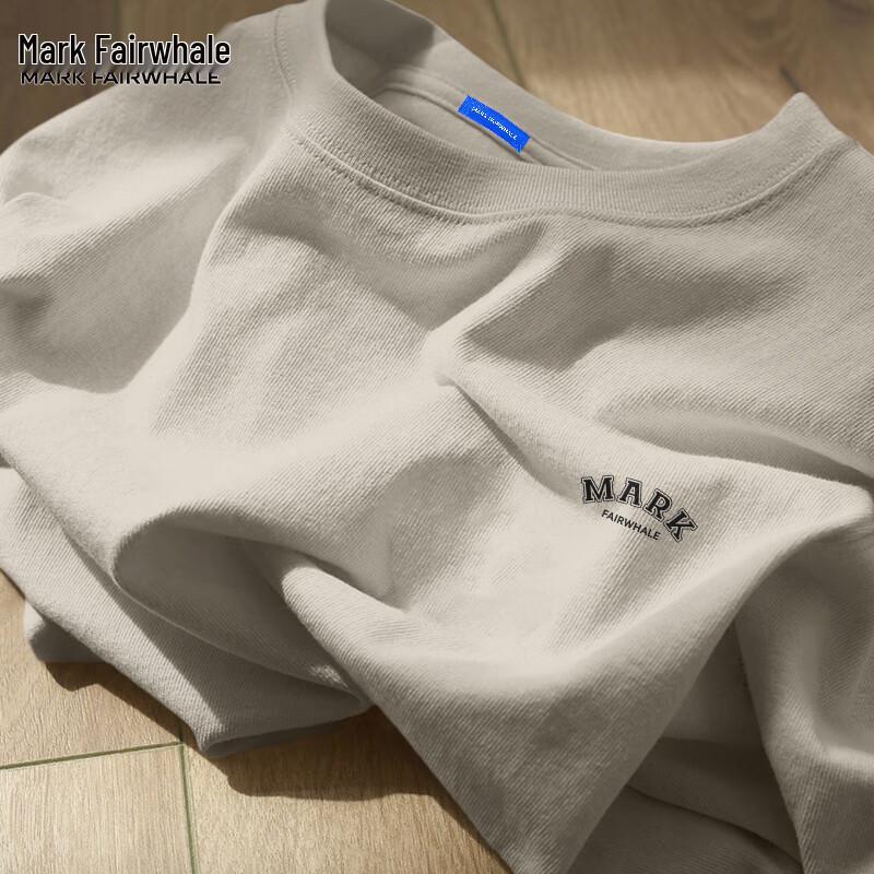 

Mark Fairwhale Men s 2025 Heavyweight Cotton Letter T-Shirt L