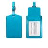 Portable Wedding Favor  PU Leather Suitcase Travel Luggage Name Label Tag Baggage Bag Tag