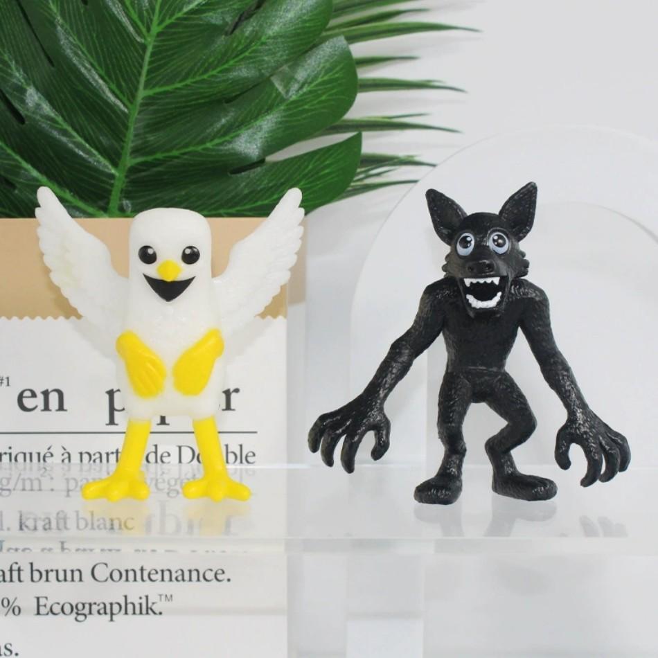 6-18pcs Hot 99 Nights In The Forest Action Figure Deer Owl Goat Figurine Desktop Decoration Model Ornaments Fans Brithday Gifts