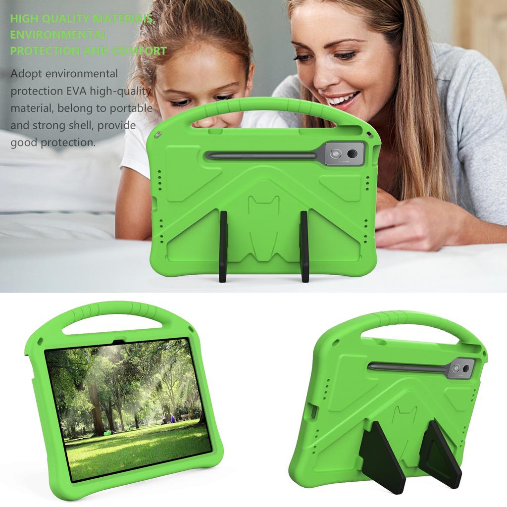For Lenovo Idea Tab Pro (TB-373FU) Case EVA Tablet Cover with Handle Kickstand Children Friendly