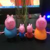 Cartoon Peppa Pig Cake Topper Set For Birthday Party With Soft And Hard Headed Figures