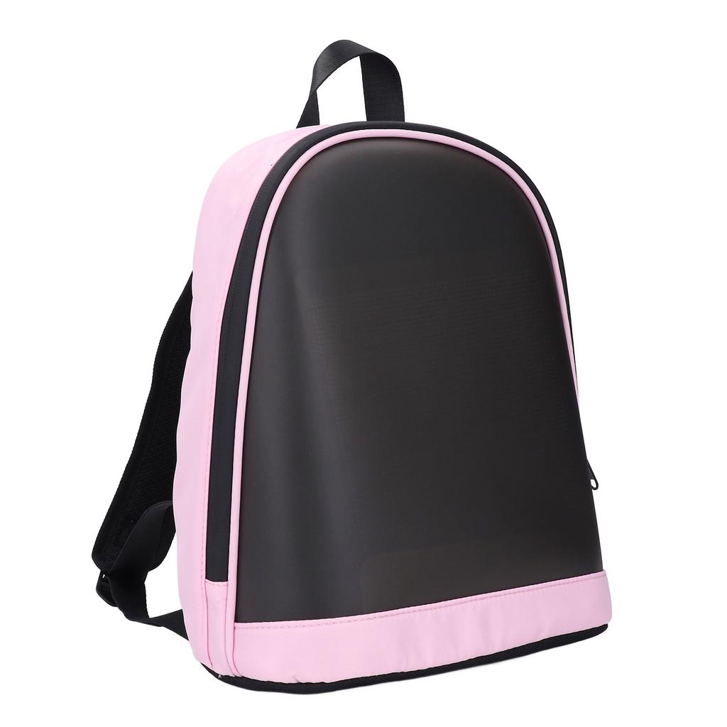 LED Backpack Cute Roseate 64x64 Programmable Full Color Screen APP Control LED Bag