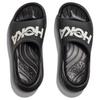 HOKA Ora Slide Atlético Preto Branco Tênis Unissex 1155154-BWHT