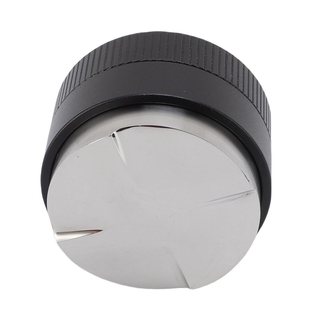 51mm Kaffedistributör Tamper Kaffenivellerare Kaffedistributionsverktyg med 4 Vinklade Lutningar Auto