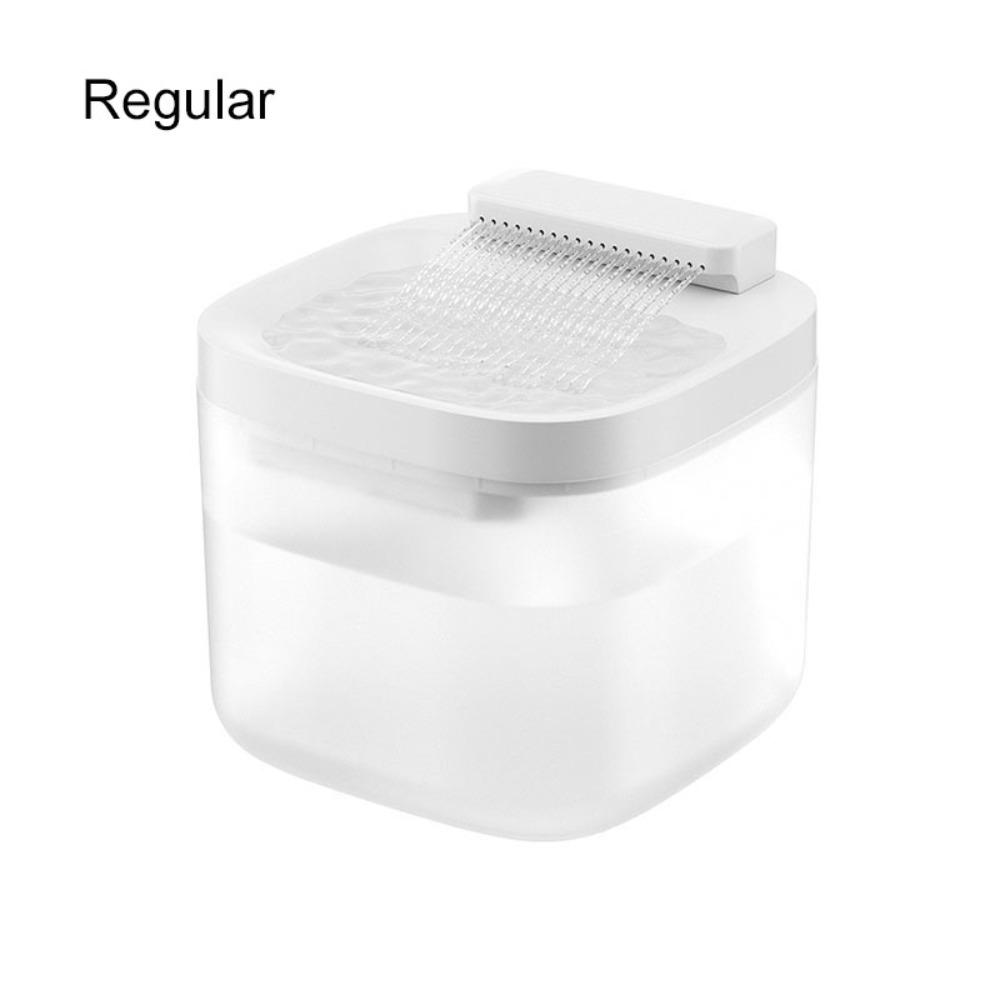 

Квадратная поилка для собак 3 л Поилка для кошек Контейнер для полива собак Фонтанчик для воды для домашних животных Дом White Regular