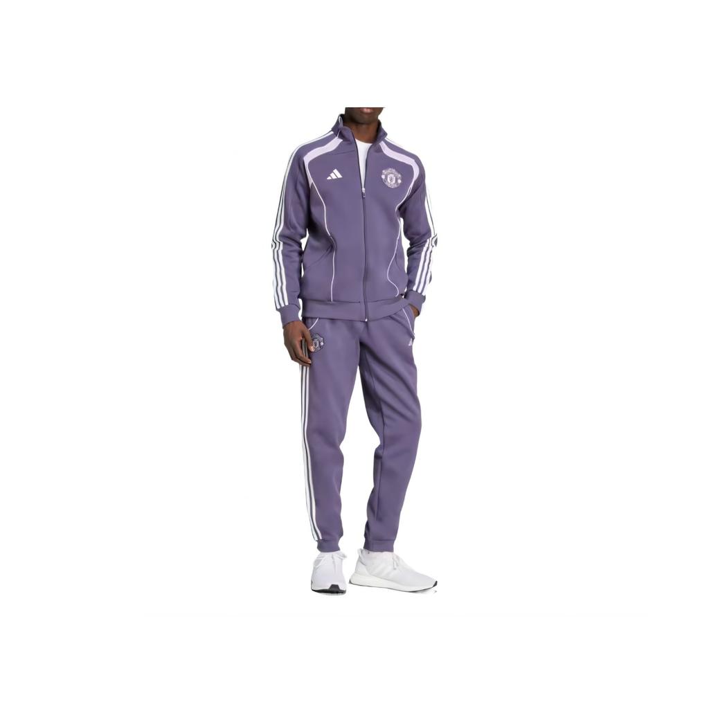 Adidas Manchester United Fashion Versatile Simple Comfortable Lace-Up Knitted Sports Pants Men bottoms JN2828