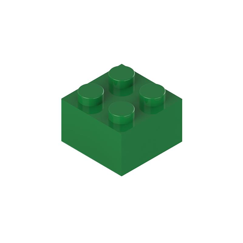 2x2 Building Blocks 250-1000 Pieces Multiple Color Choices Creativity MOC Compatible with Legoing Classic 3003 Thick Bricks Toys