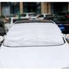 Magnetic Windshield Snow Cover Thick Durable Paint Safe with Strong Magnets for Easy Attachment Protection from Snow Ice Frost