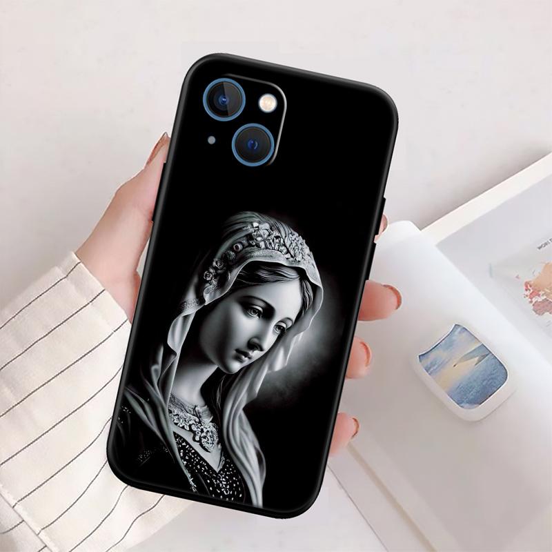BH47 Virgen Maria Phone Case for Samsung Galaxy S20 S21 S22 Ultra FE + Plus A21S A22 A24 A25 A26 A30 A30S A31