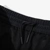 New Era SS24 Logo Elastic Waist Wide Leg Solid Color Casual Shorts Unisex Shorts Black 14179117