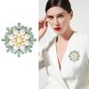 Creative  Flower Brooch Versatile Scarf Buckle Anti-Exposure Buckle  Corsage Brooch Women'S Accessories