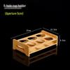 Bamboo Shot Glass Holder & Decanter Rack Set