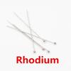 200pcs/lot 16 20 25 30 40 45 50mm Silver Color Metal Ball Head Pins For Diy Jewelry Making Head Pins Findings Dia 0.5mm Supplies