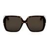 Gucci Occhiali da Sole Quadrati in Acetato con Aste Logo Donna