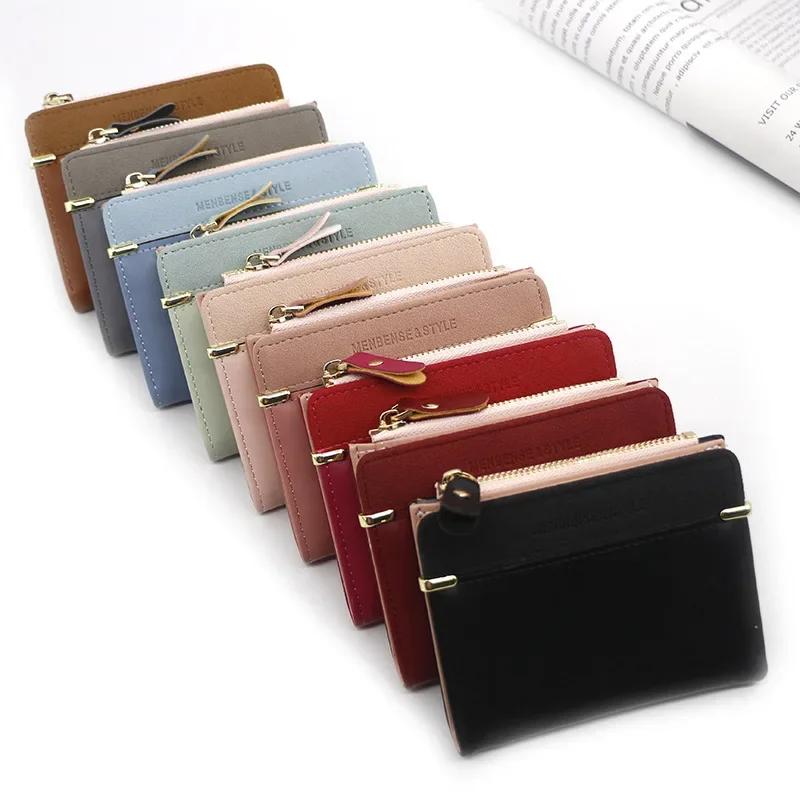 Women's Wallet Short Women Coin Purse Fashion Wallets for Woman Card Holder Small Ladies Wallet Female Hasp Mini Clutch for Girl