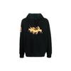Polo FW22 Bunda s kapucí a dlouhým rukávem s potiskem loga Pánské bundy Černá 710880189-001