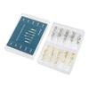 100 Sets Watch Hands Replacement Silver Finish Luminous Watch Hands  Timepiece Enhancement
