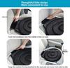 Rhombus Rotating Car Seat Cushion for Elderly and Pregnant Women - Universal Double Ring Design for All Seasons