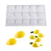 Citron Silikonform Mousse Chokladformar för Hemsåpa Tårta Bakverk Bakverktyg Formar