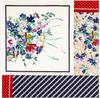130cm Silk Square Scarf Women Large Shawls Matching Flowers Design Square Bandana Luxury Kerchief Scarf Female Foulards