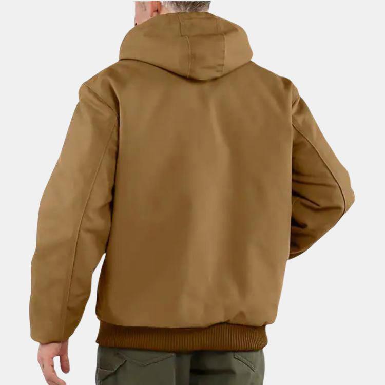 Carhartt 106673 J140 Upgraded FLANNEL LINED ACTIVE JAC FIRM DUCK 3 WARMEST RATING Jacket 106673
